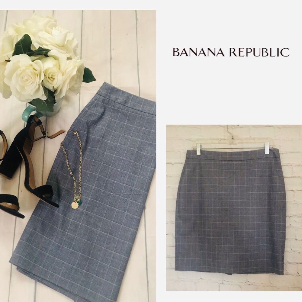 BR blue-gray skirt